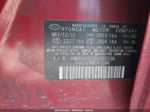2010 Hyundai Elantra Gls Red vin: KMHDU4AD3AU093536