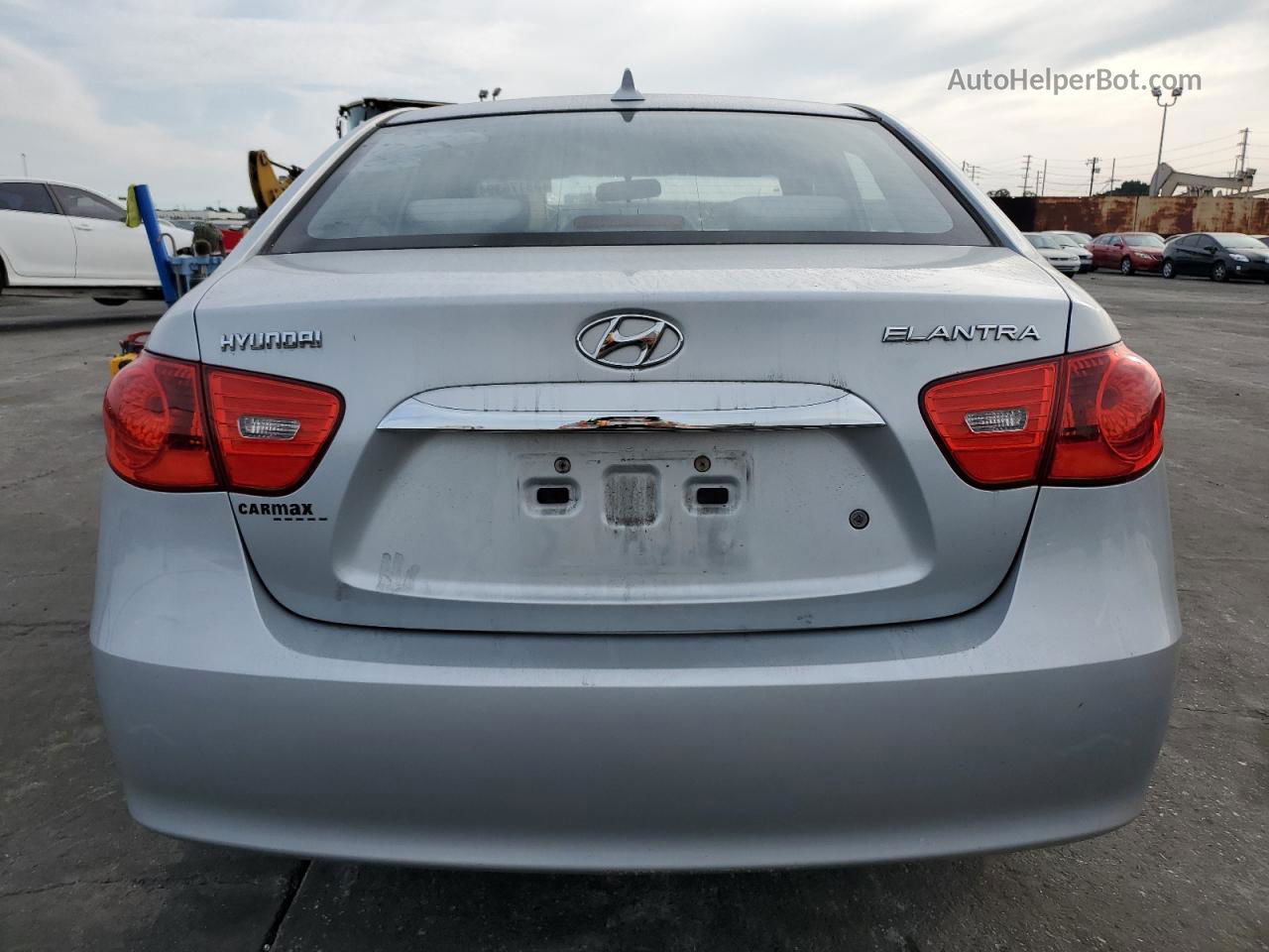 2010 Hyundai Elantra Blue Silver vin: KMHDU4AD3AU099658