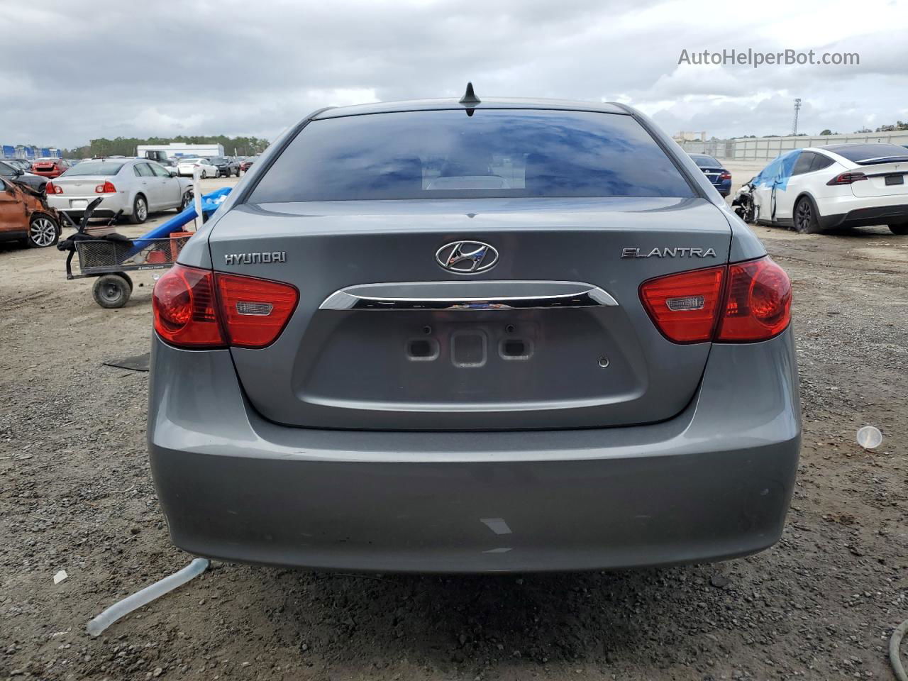 2010 Hyundai Elantra Blue Gray vin: KMHDU4AD3AU162029