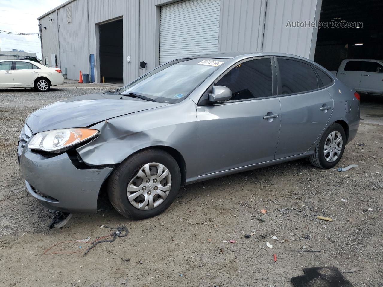 2010 Hyundai Elantra Blue Gray vin: KMHDU4AD3AU162029