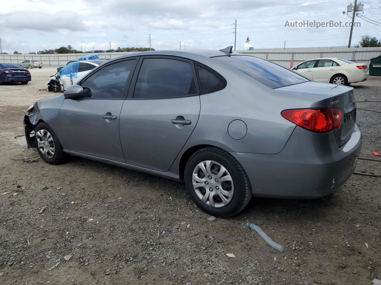 2010 Hyundai Elantra Blue Gray vin: KMHDU4AD3AU162029