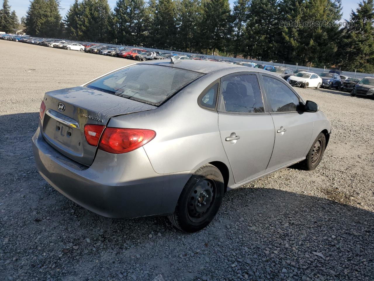 2010 Hyundai Elantra Blue Серебряный vin: KMHDU4AD3AU164511