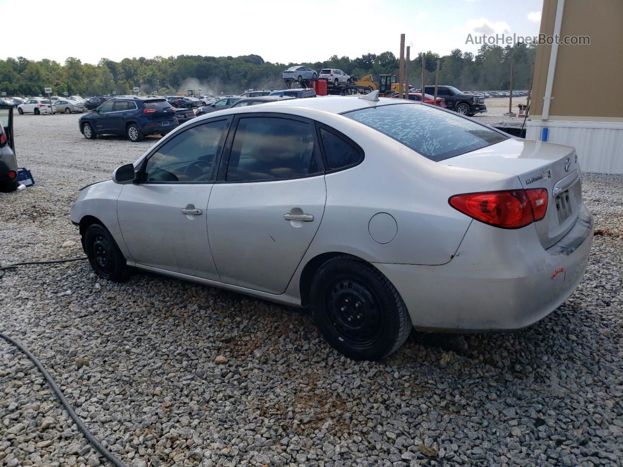 2010 Hyundai Elantra Blue Серебряный vin: KMHDU4AD3AU868448