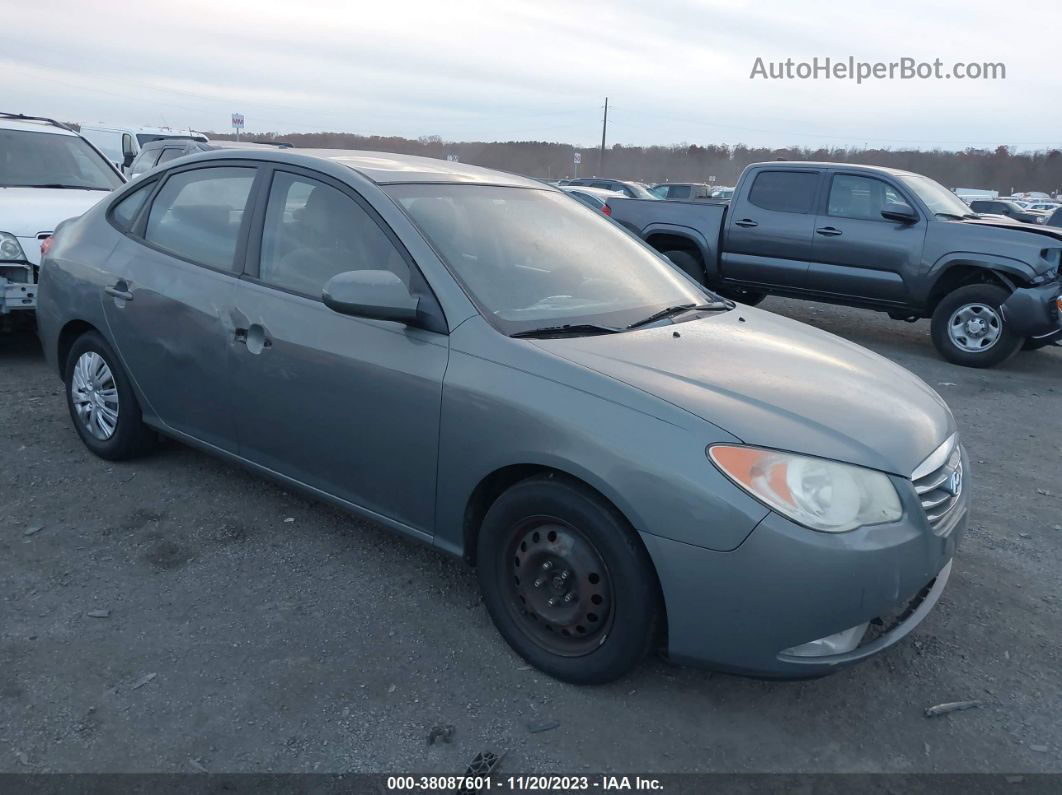 2010 Hyundai Elantra Gls Gray vin: KMHDU4AD3AU897559