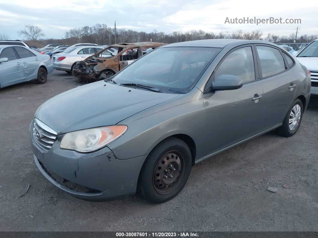 2010 Hyundai Elantra Gls Gray vin: KMHDU4AD3AU897559