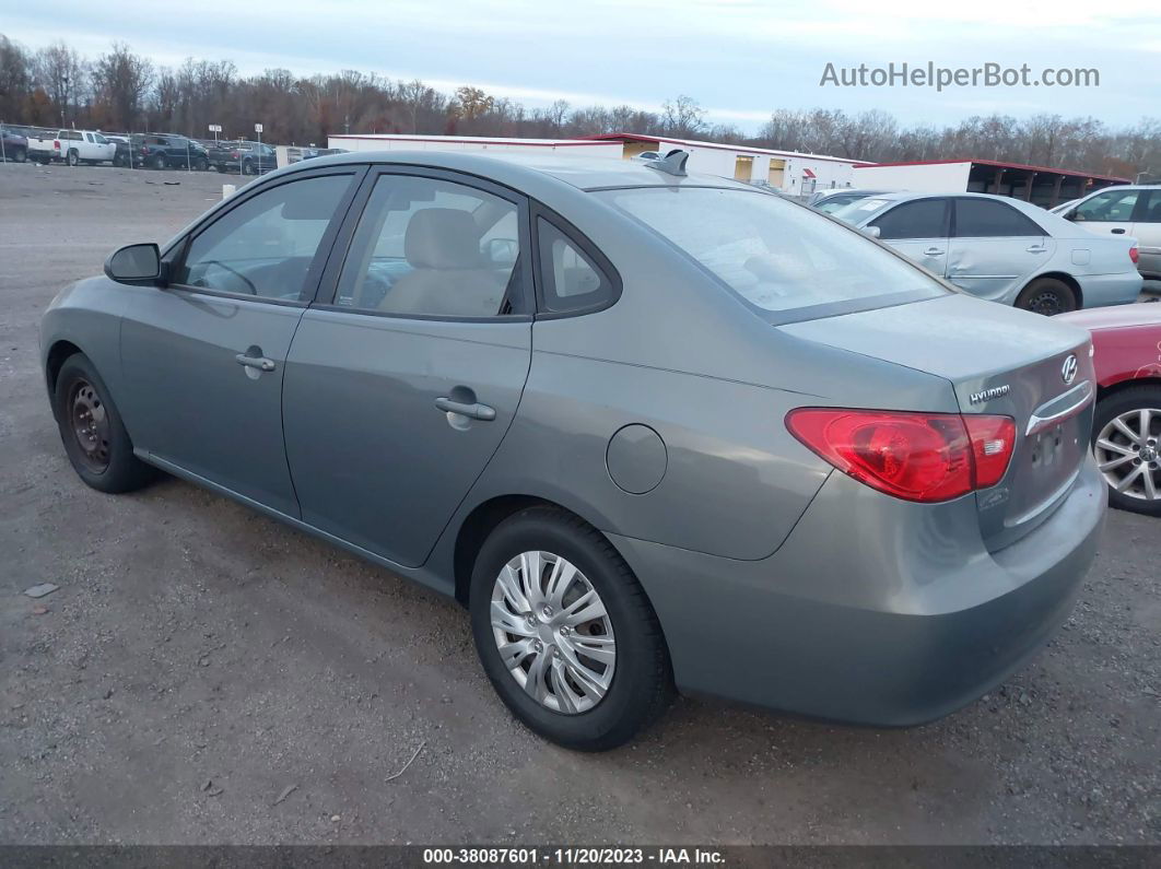 2010 Hyundai Elantra Gls Gray vin: KMHDU4AD3AU897559