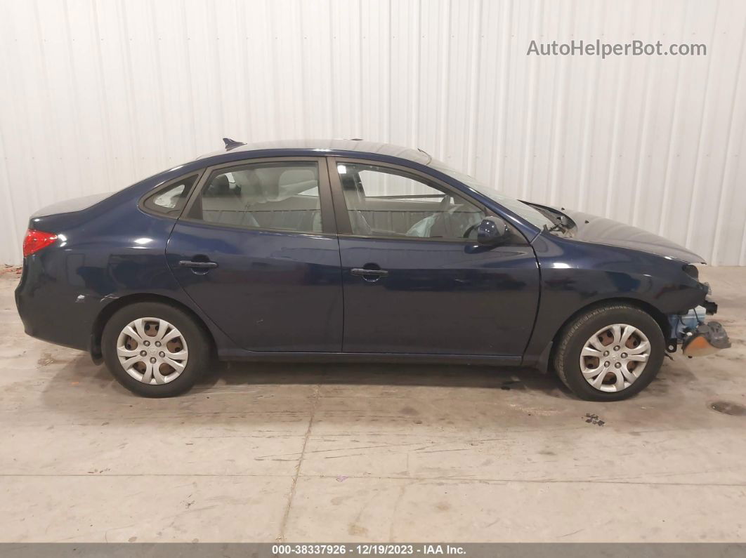 2010 Hyundai Elantra Gls Синий vin: KMHDU4AD3AU942208