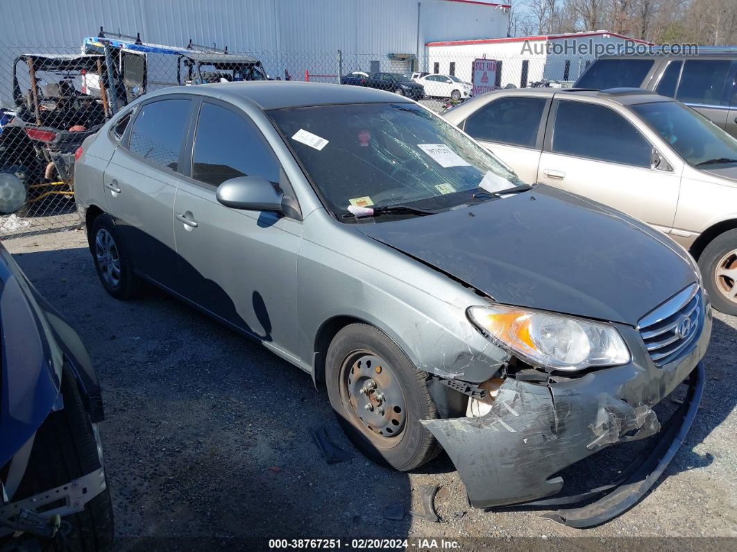 2010 Hyundai Elantra Gls Gray vin: KMHDU4AD3AU984801