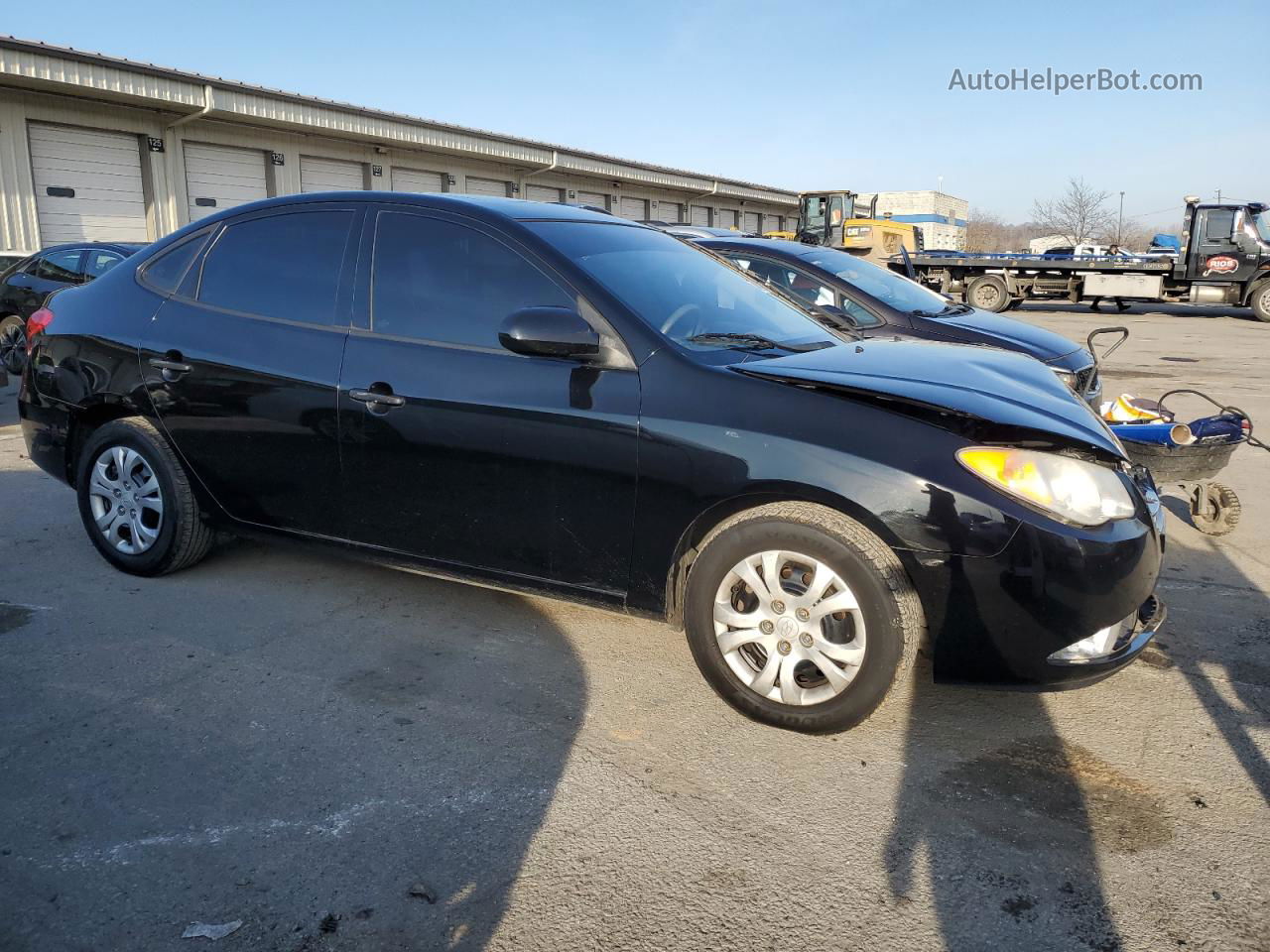 2010 Hyundai Elantra Blue Black vin: KMHDU4AD4AU009904