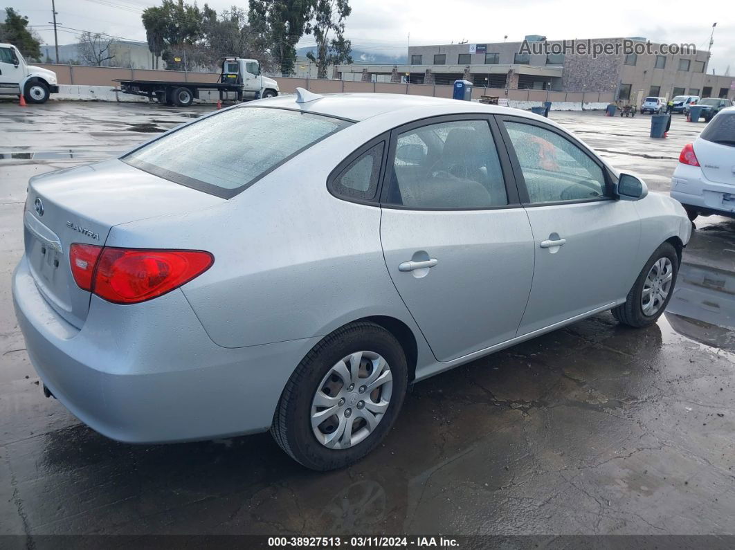 2010 Hyundai Elantra Gls Silver vin: KMHDU4AD4AU012091