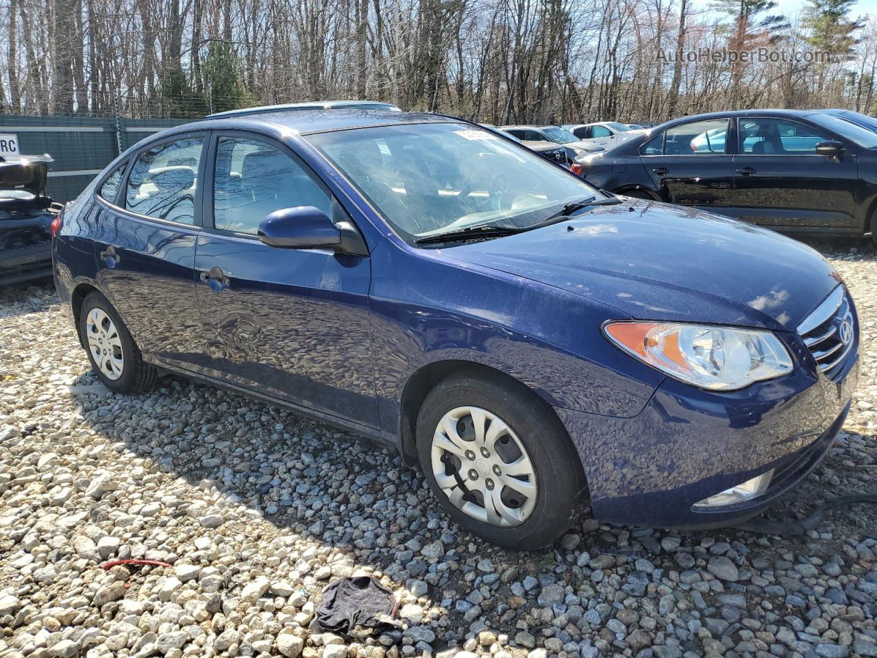 2010 Hyundai Elantra Blue Blue vin: KMHDU4AD4AU083601