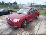 2010 Hyundai Elantra Gls Red vin: KMHDU4AD4AU178207