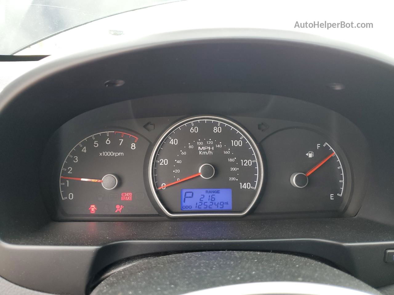 2010 Hyundai Elantra Blue Черный vin: KMHDU4AD4AU200027