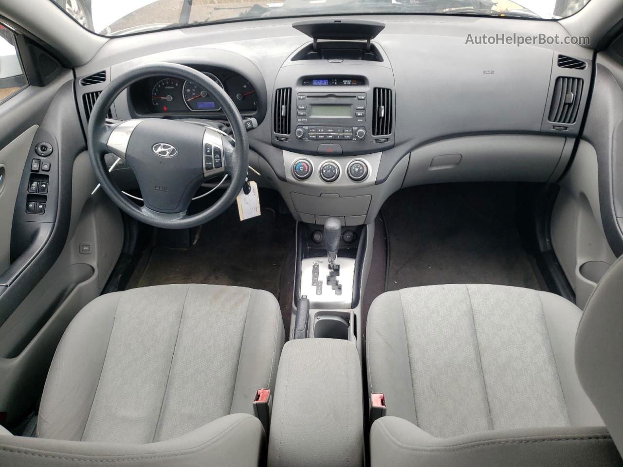 2010 Hyundai Elantra Blue Серебряный vin: KMHDU4AD4AU203185