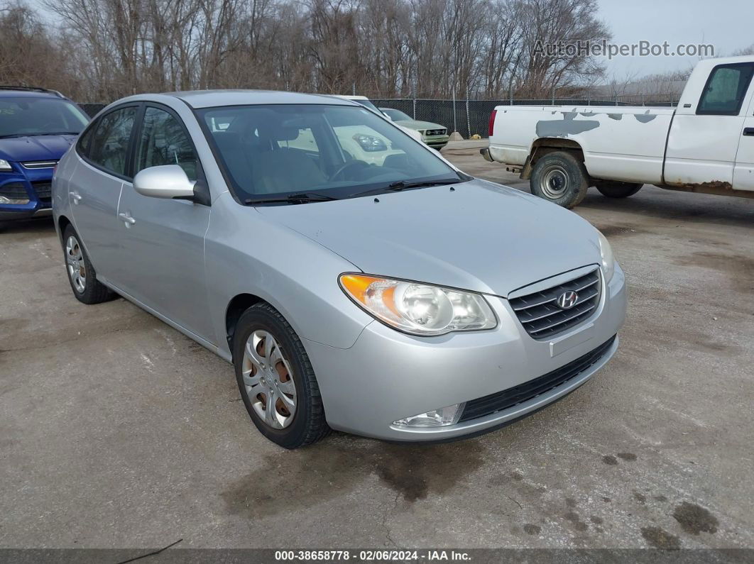 2010 Hyundai Elantra Gls Silver vin: KMHDU4AD4AU203980