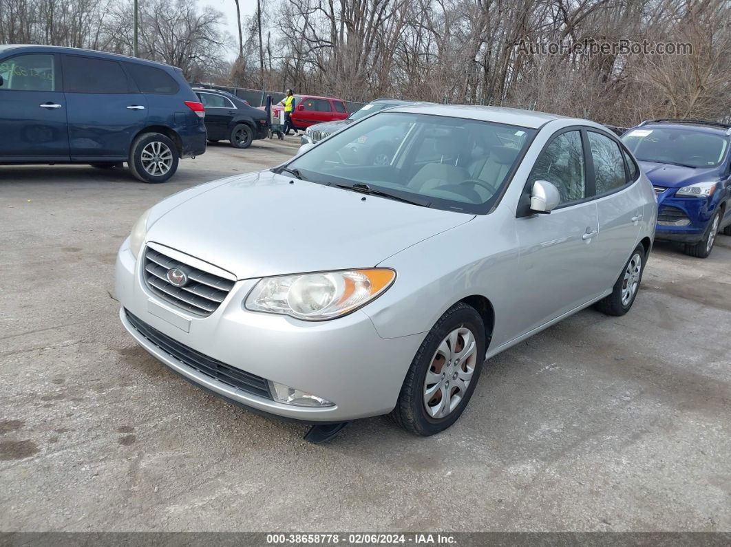 2010 Hyundai Elantra Gls Silver vin: KMHDU4AD4AU203980