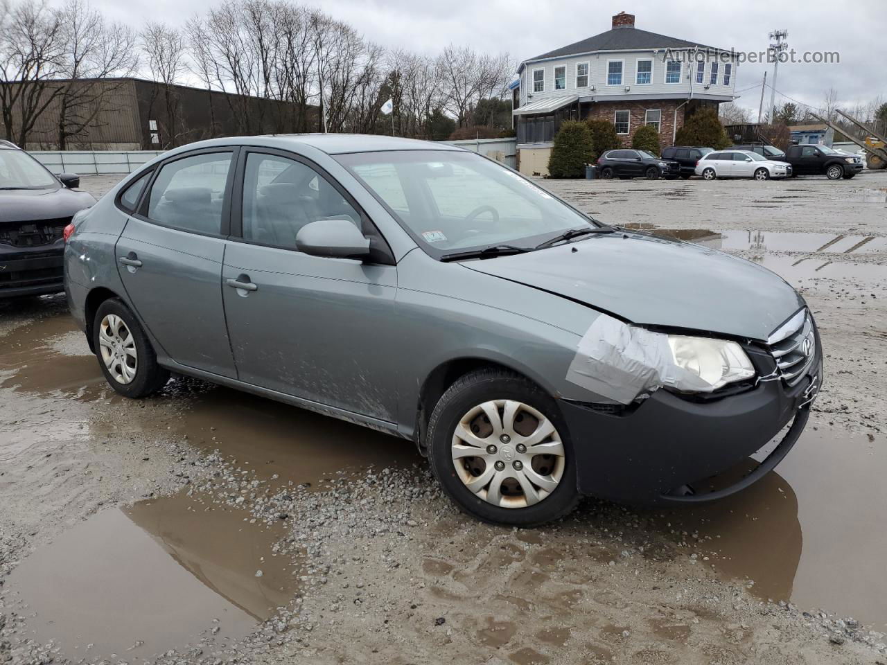 2010 Hyundai Elantra Blue Gray vin: KMHDU4AD4AU832719