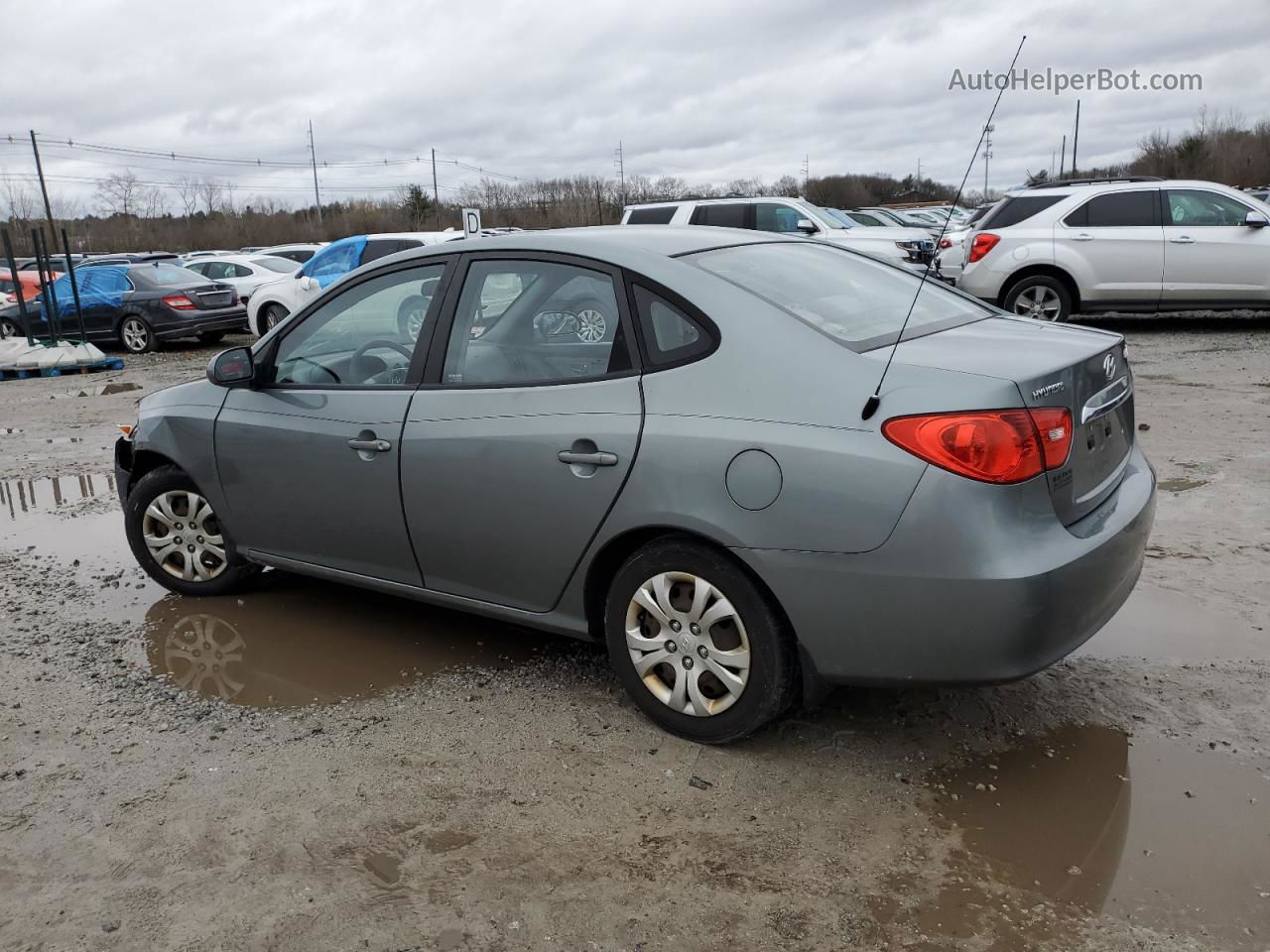 2010 Hyundai Elantra Blue Gray vin: KMHDU4AD4AU832719