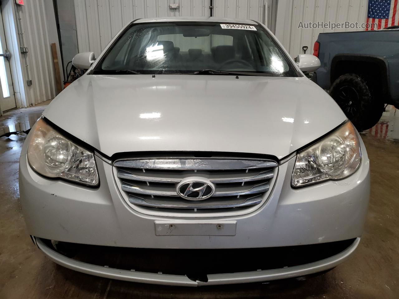 2010 Hyundai Elantra Blue Silver vin: KMHDU4AD4AU858348