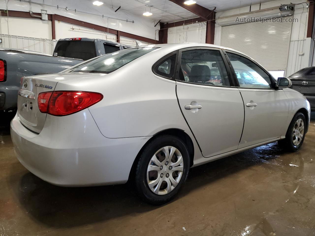 2010 Hyundai Elantra Blue Silver vin: KMHDU4AD4AU858348