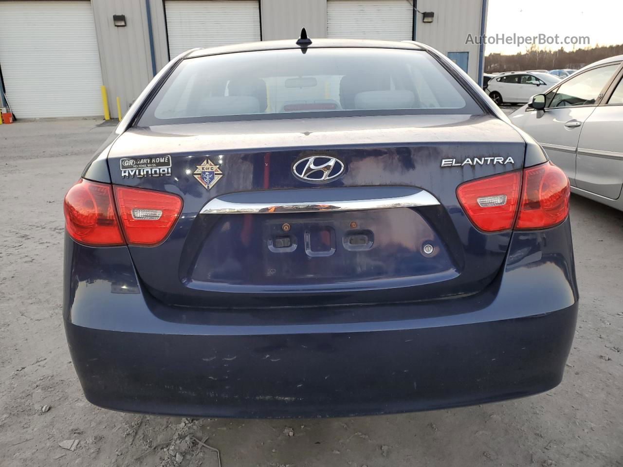 2010 Hyundai Elantra Blue Blue vin: KMHDU4AD4AU875845