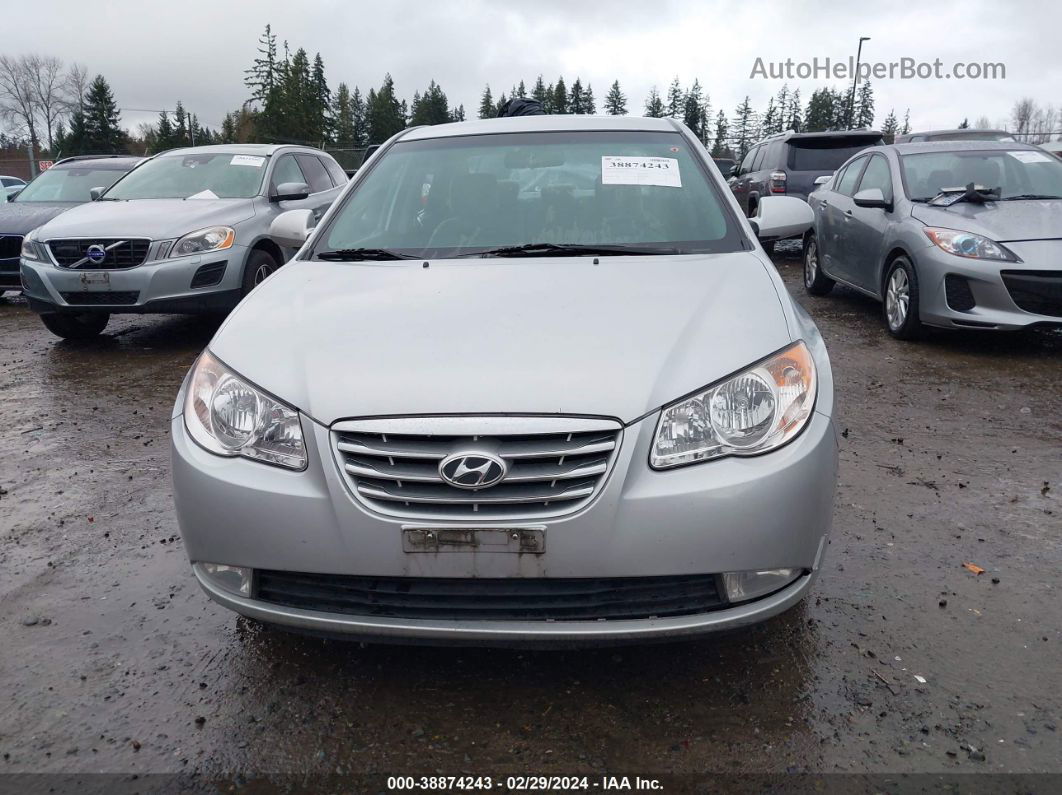 2010 Hyundai Elantra Gls Silver vin: KMHDU4AD4AU927104