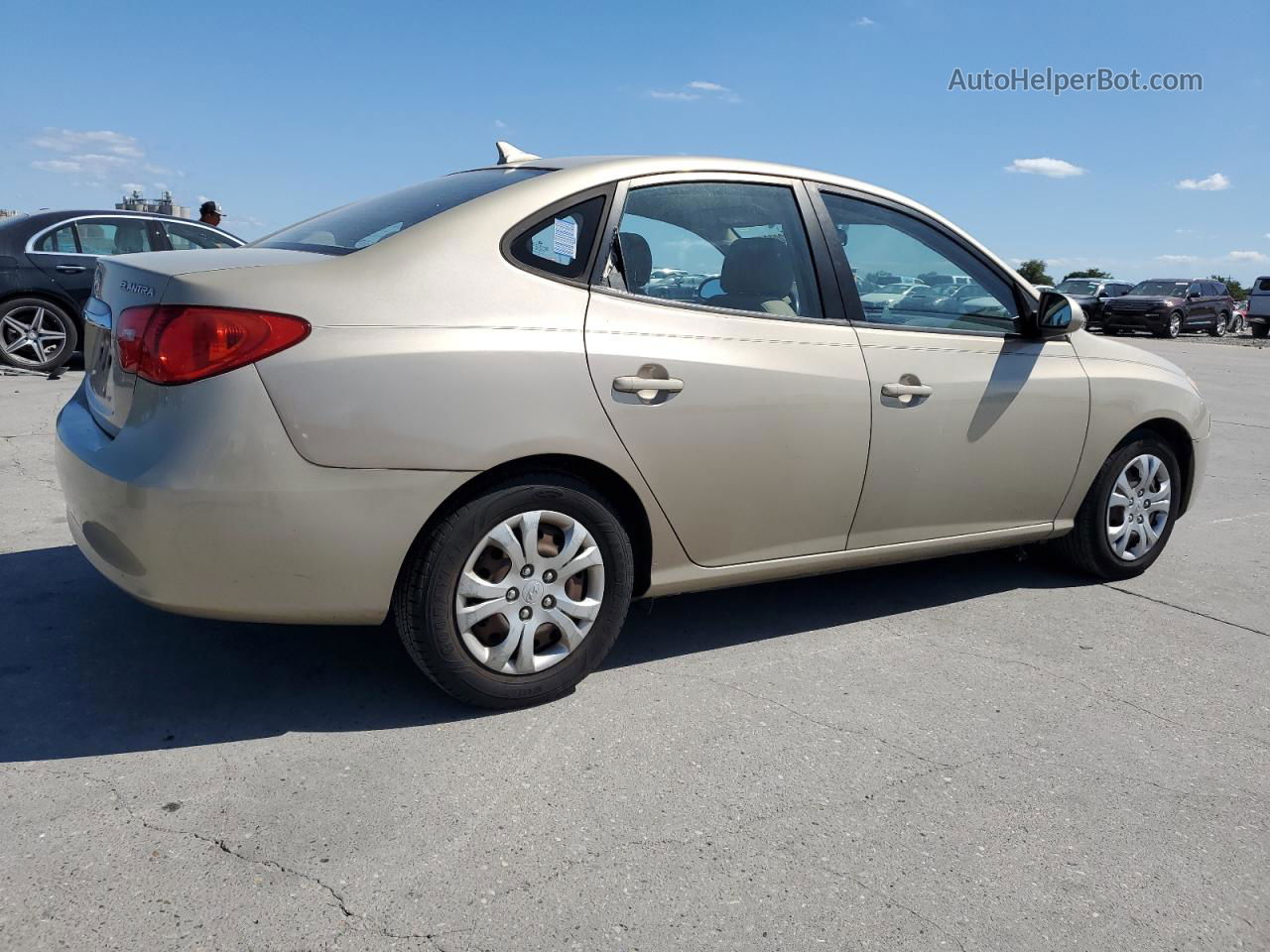 2010 Hyundai Elantra Blue Gold vin: KMHDU4AD4AU955761