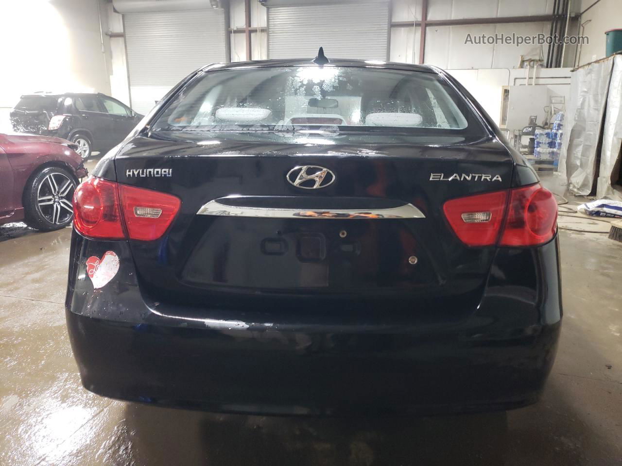 2010 Hyundai Elantra Blue Black vin: KMHDU4AD4AU977629