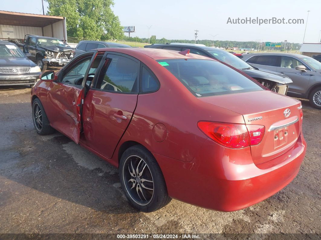 2010 Hyundai Elantra Gls Red vin: KMHDU4AD5AU007403