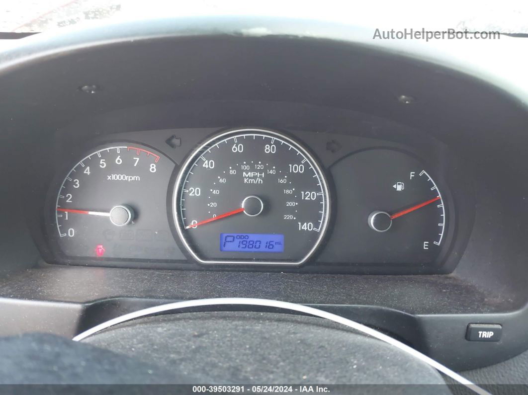 2010 Hyundai Elantra Gls Красный vin: KMHDU4AD5AU007403