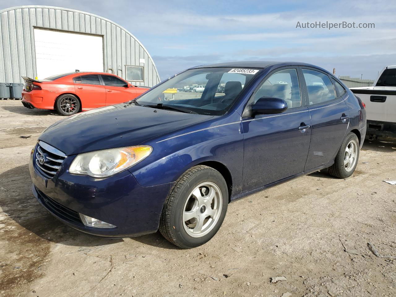 2010 Hyundai Elantra Blue Blue vin: KMHDU4AD5AU013427