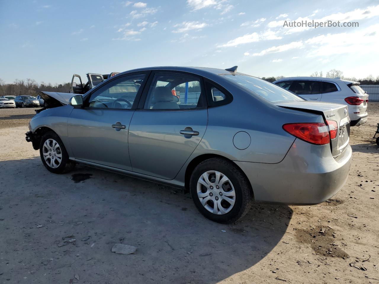 2010 Hyundai Elantra Blue Gray vin: KMHDU4AD5AU102849