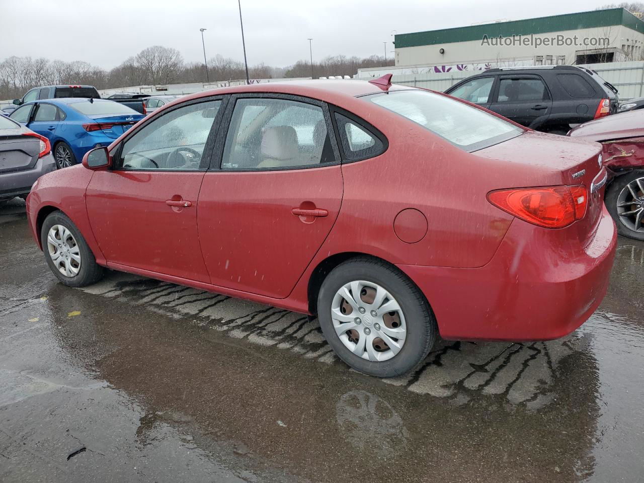 2010 Hyundai Elantra Blue Red vin: KMHDU4AD5AU130750