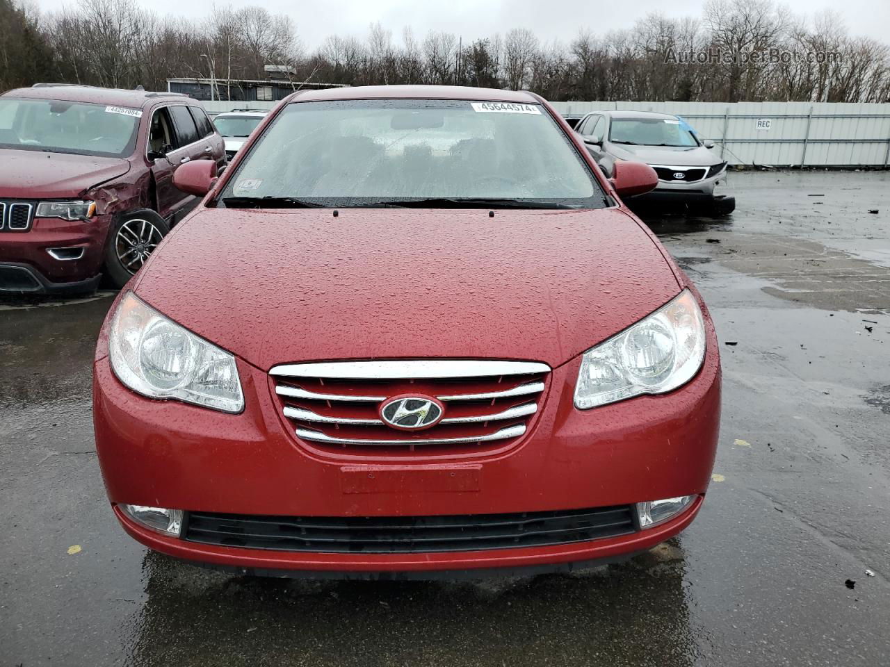 2010 Hyundai Elantra Blue Red vin: KMHDU4AD5AU130750