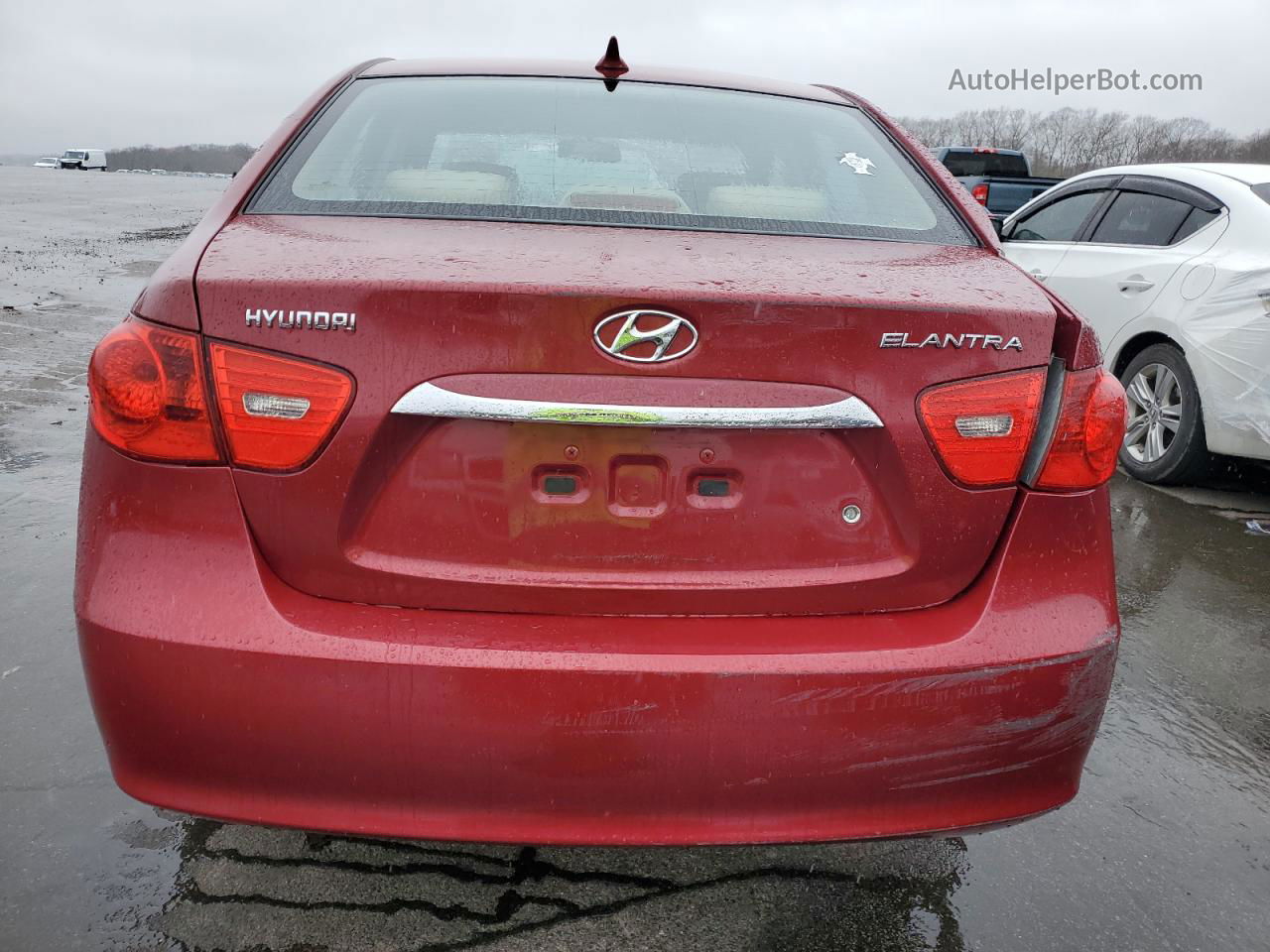 2010 Hyundai Elantra Blue Red vin: KMHDU4AD5AU130750