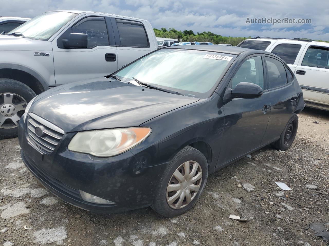 2010 Hyundai Elantra Blue Black vin: KMHDU4AD5AU179270