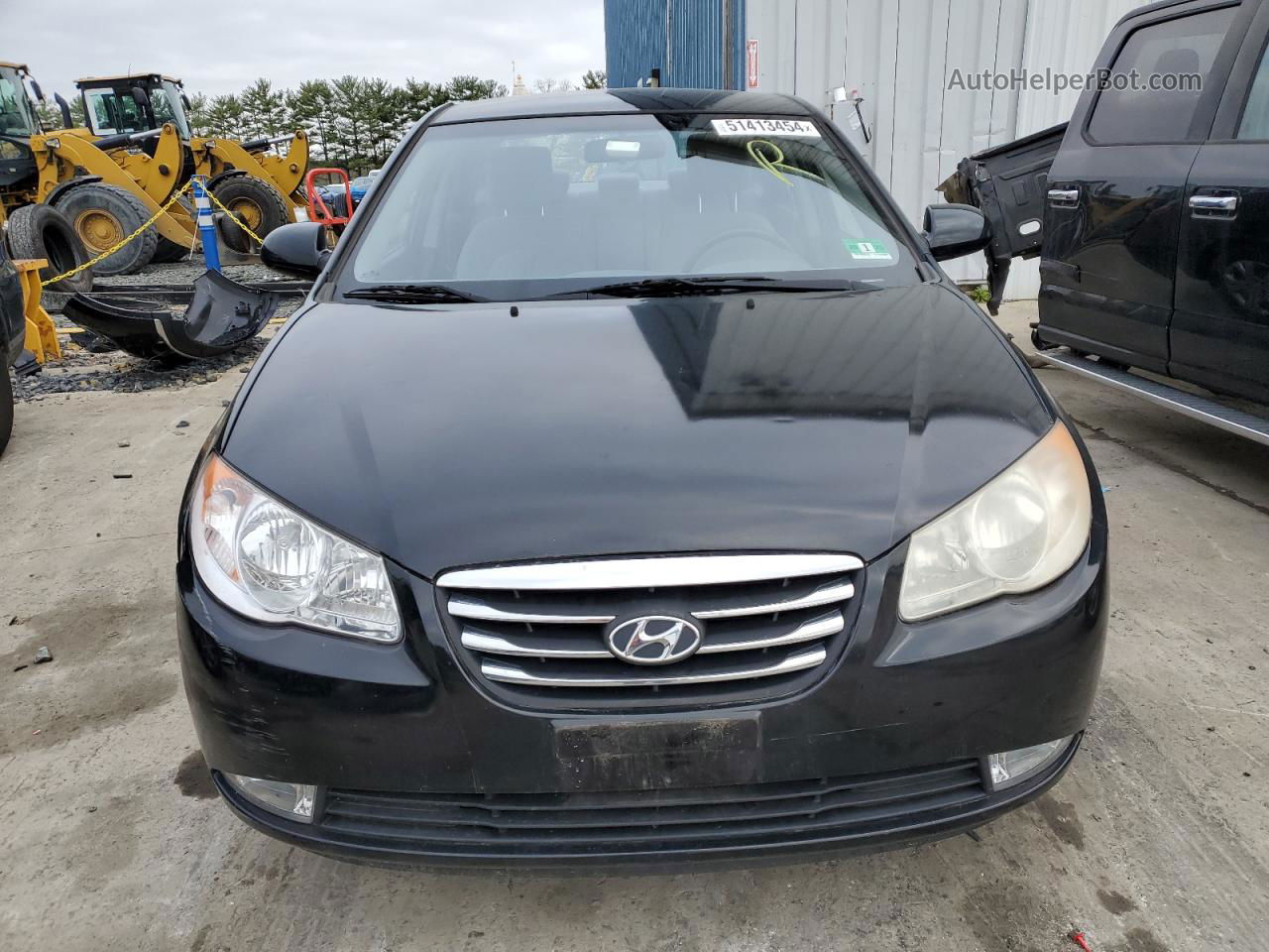 2010 Hyundai Elantra Blue Black vin: KMHDU4AD5AU210016