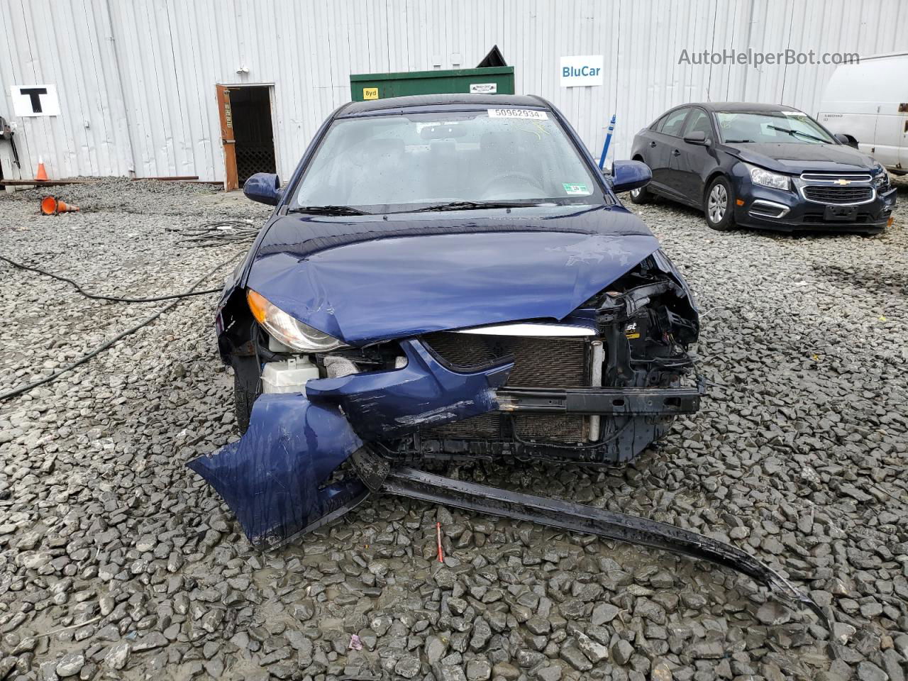 2010 Hyundai Elantra Blue Blue vin: KMHDU4AD5AU833409