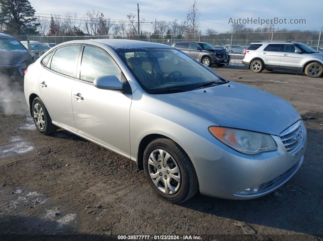 2010 Hyundai Elantra Gls Silver vin: KMHDU4AD5AU841445