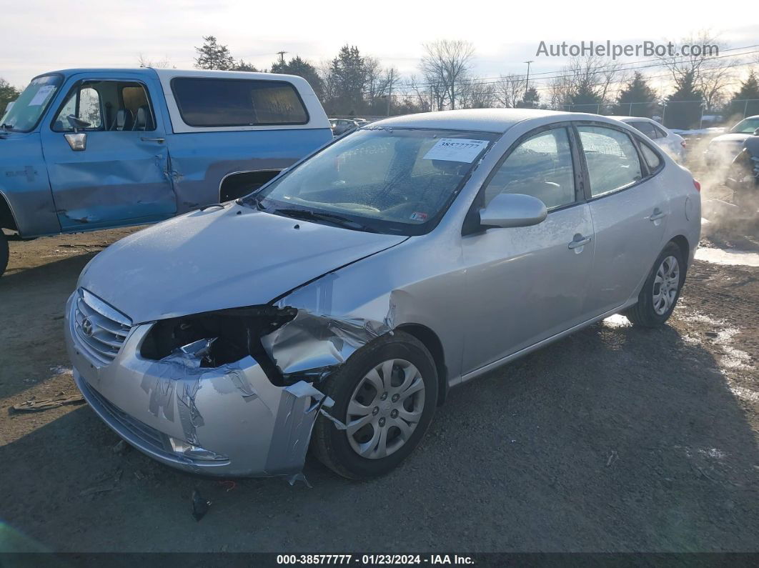 2010 Hyundai Elantra Gls Silver vin: KMHDU4AD5AU841445