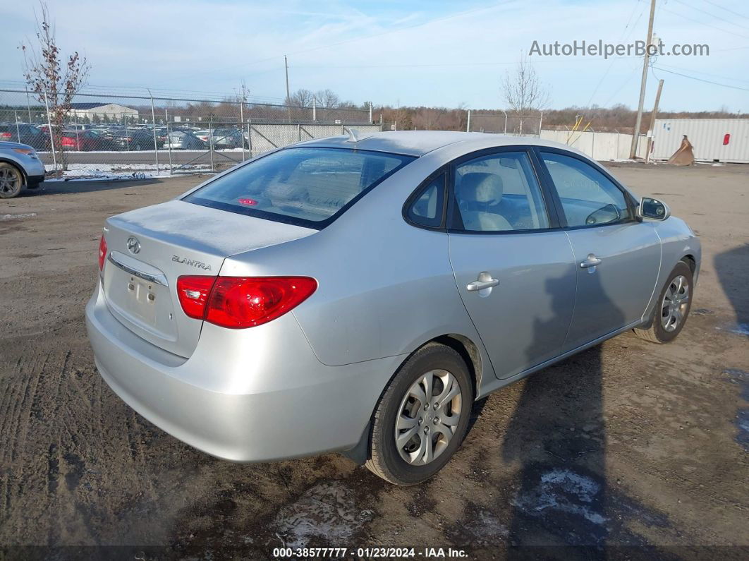 2010 Hyundai Elantra Gls Silver vin: KMHDU4AD5AU841445