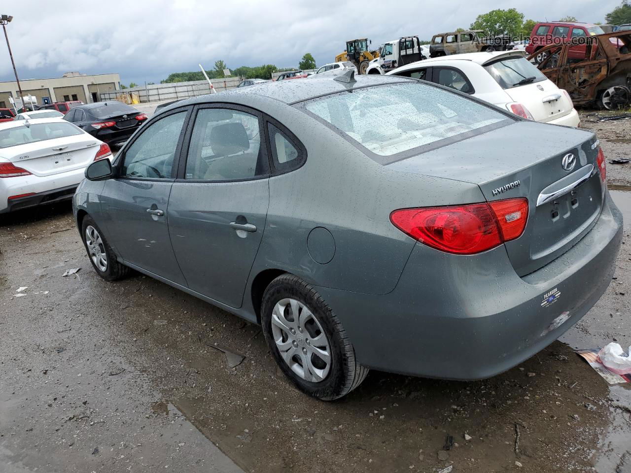 2010 Hyundai Elantra Blue Зеленый vin: KMHDU4AD5AU916922