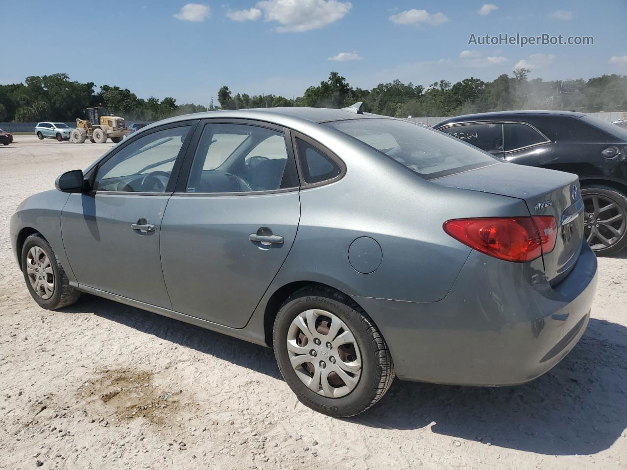 2010 Hyundai Elantra Blue Серый vin: KMHDU4AD5AU986209