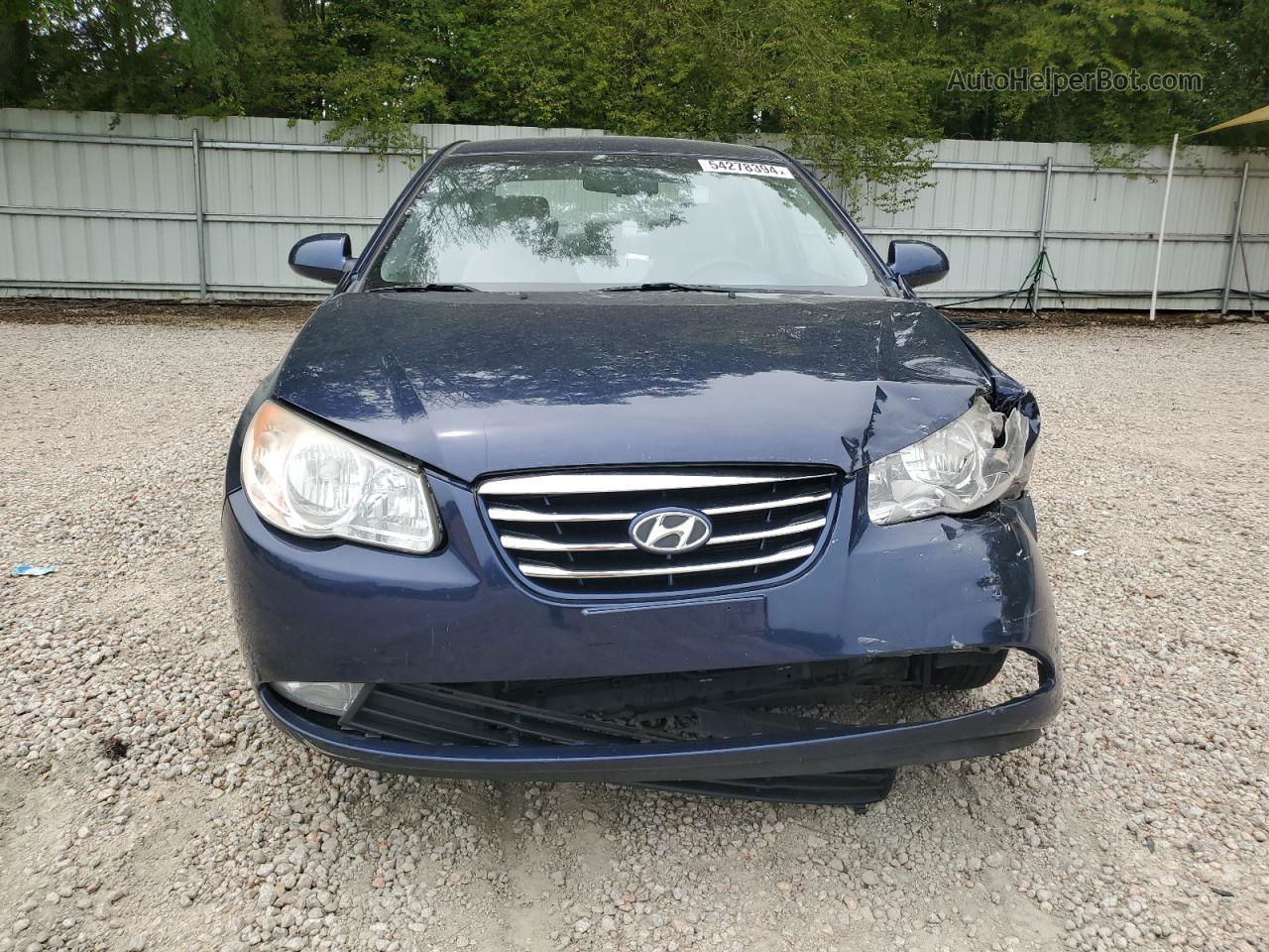 2010 Hyundai Elantra Blue Blue vin: KMHDU4AD5AU991667