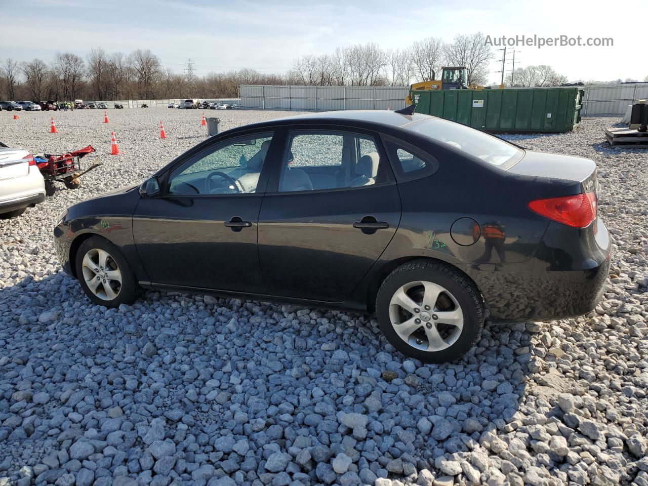 2010 Hyundai Elantra Blue Black vin: KMHDU4AD6AU007328