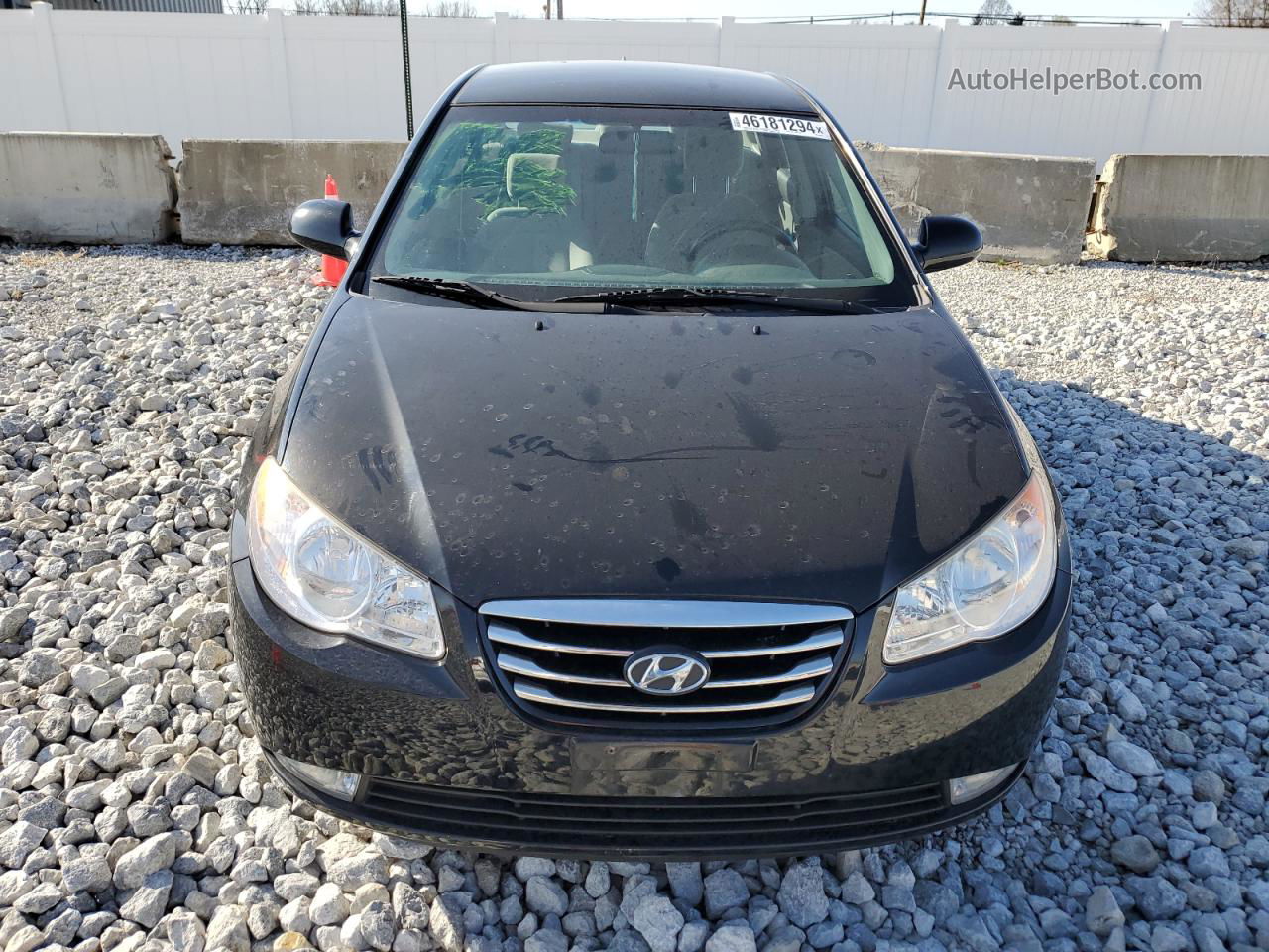 2010 Hyundai Elantra Blue Black vin: KMHDU4AD6AU007328