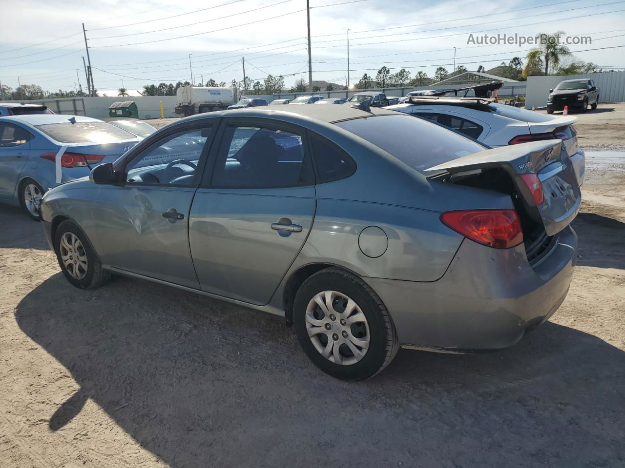 2010 Hyundai Elantra Blue Gray vin: KMHDU4AD6AU030351