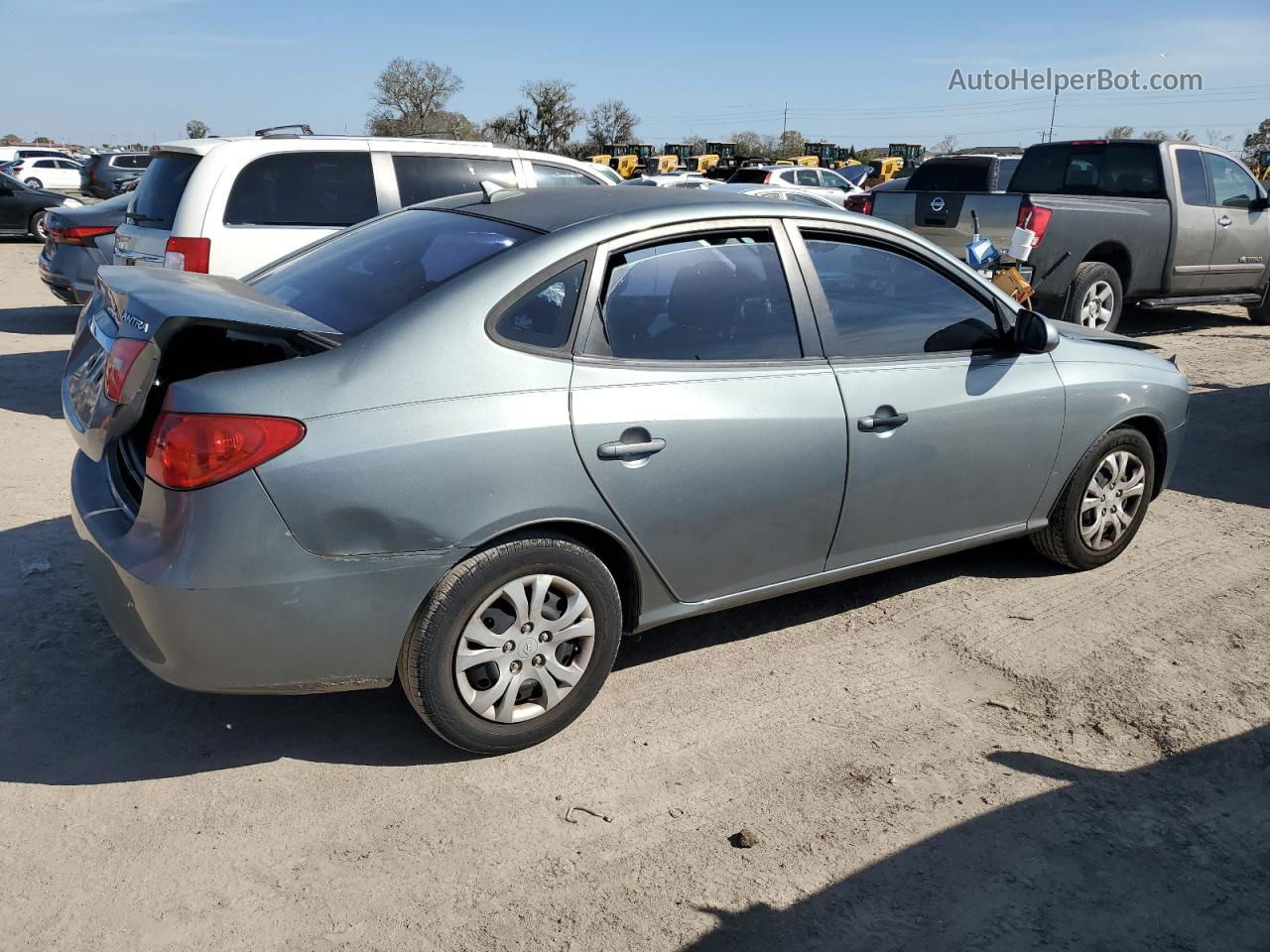 2010 Hyundai Elantra Blue Gray vin: KMHDU4AD6AU030351