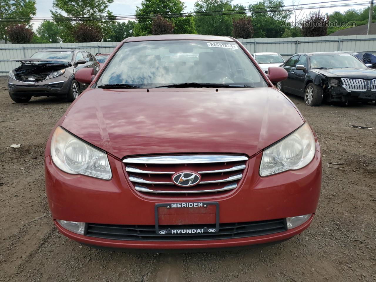 2010 Hyundai Elantra Blue Red vin: KMHDU4AD6AU082384