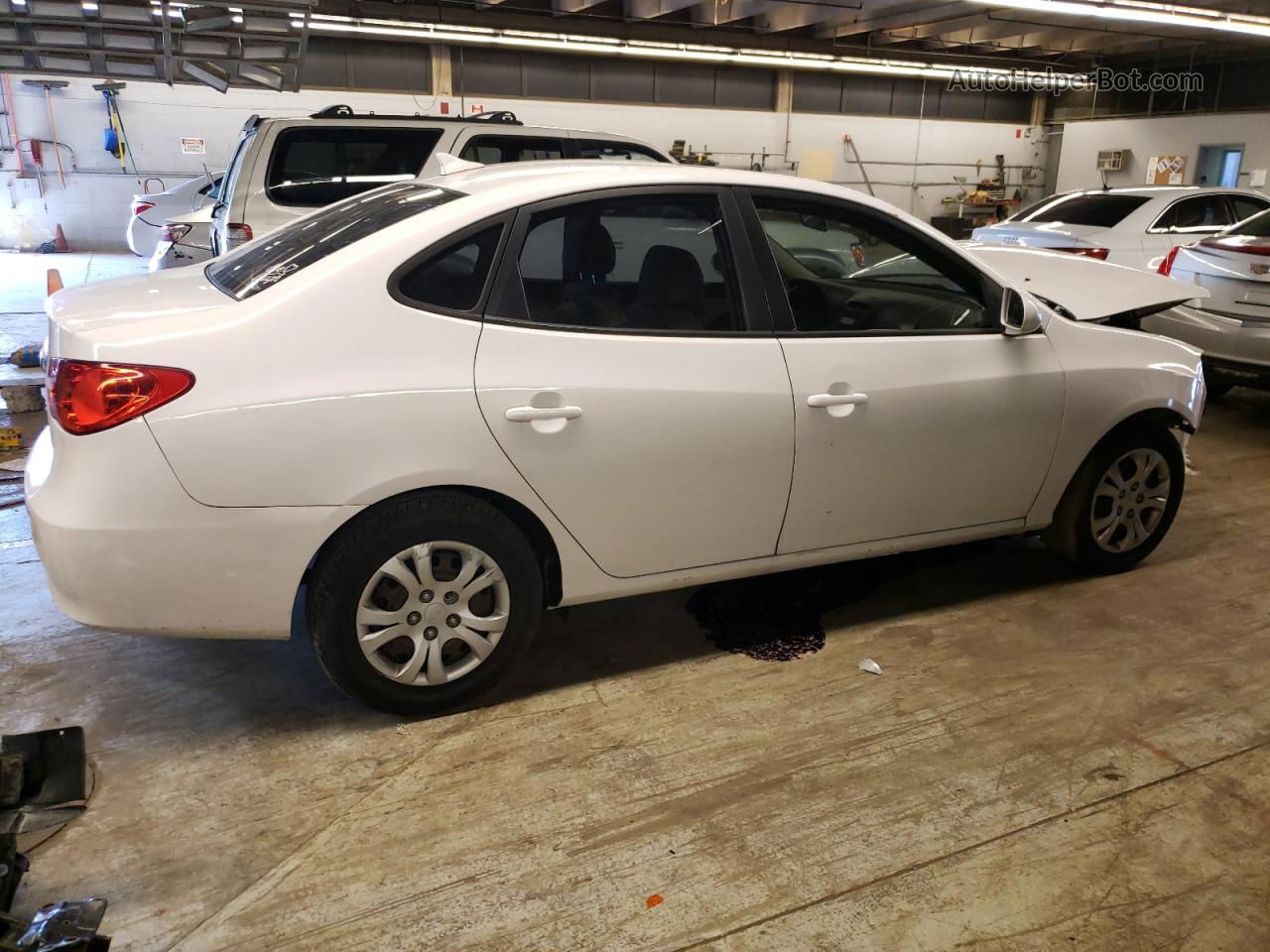 2010 Hyundai Elantra Blue White vin: KMHDU4AD6AU083647